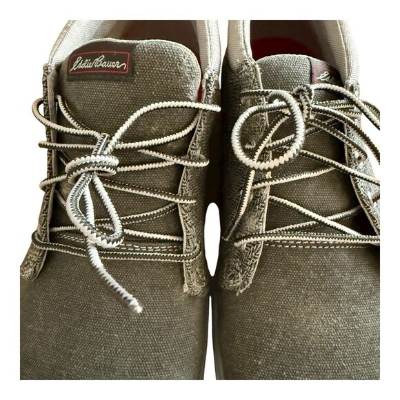 Eddie Bauer Rivet Chukka Shoes Mens Sz 11.5 Chrome Gray Ankle Lace Up Sneaker main image 12